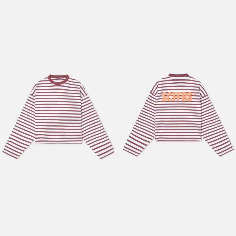 Unisex long sleeved T-shirt wi - đánh giá và giá Street Fashion Y2K