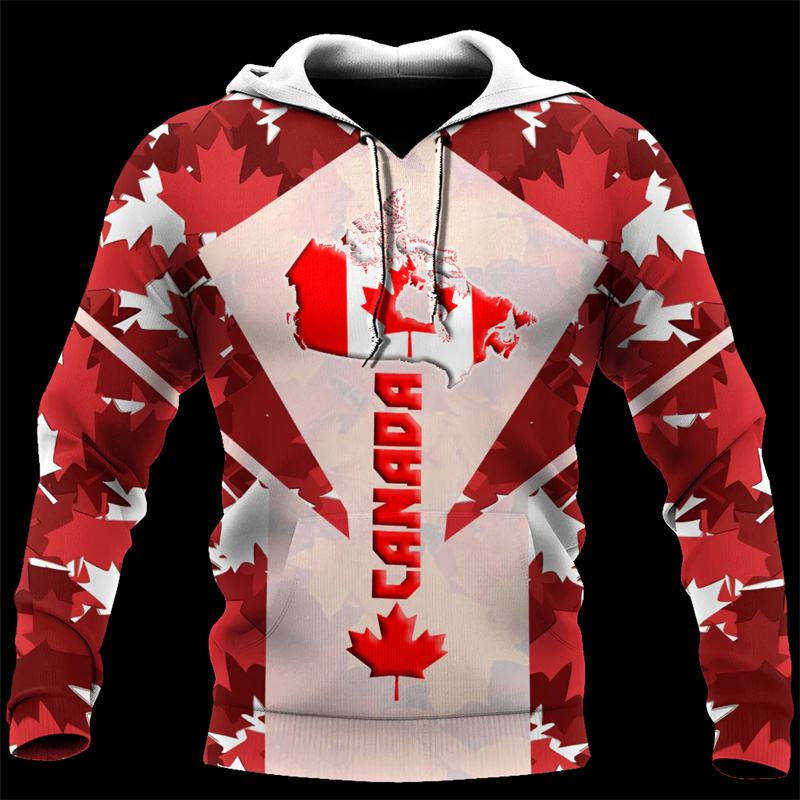 Canada Maple Leaf 3d Printed H - đánh giá và giá Street Fashion Canada